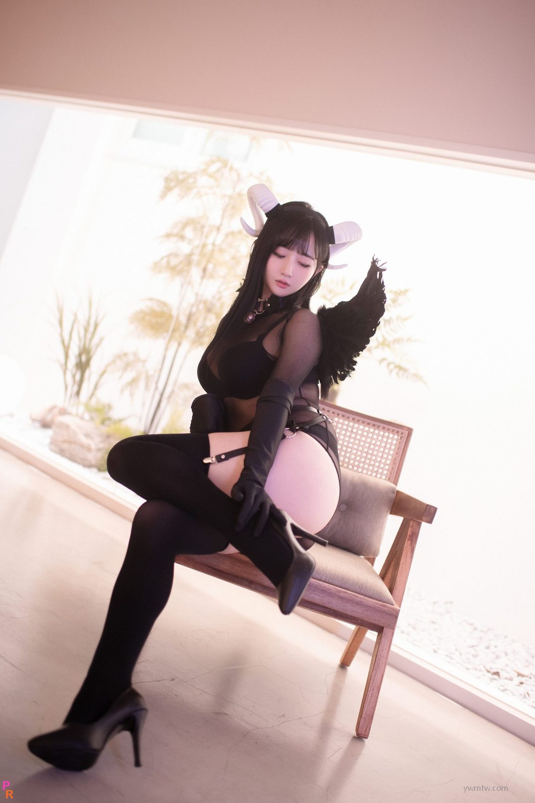 Succubus perspective Jina RIBBON] ͼ պŮд[PINK P.9